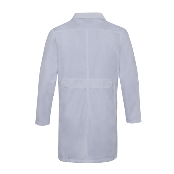 White Long Sleeve Medical Anti Stain Coat